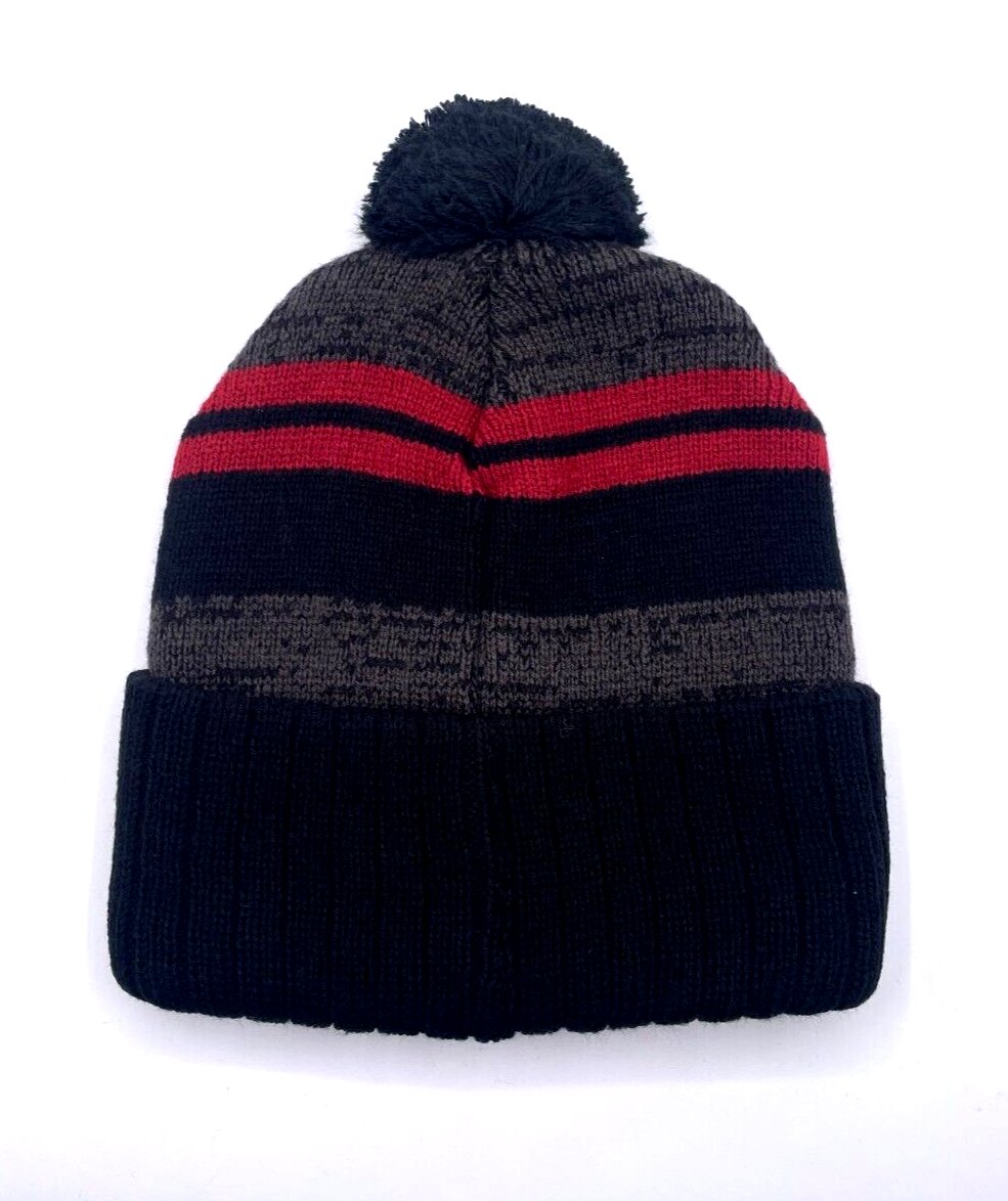Miami Heat Pom Pom Beanie Hat MVP Authentic NBA Basketball Team Logo Knit Cap New