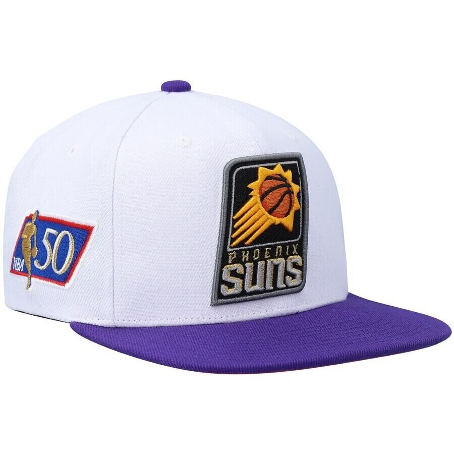 Phoenix Suns Hat Two Tone Snapback 50th Anniversary NBA Basketball Team Logo New Cap
