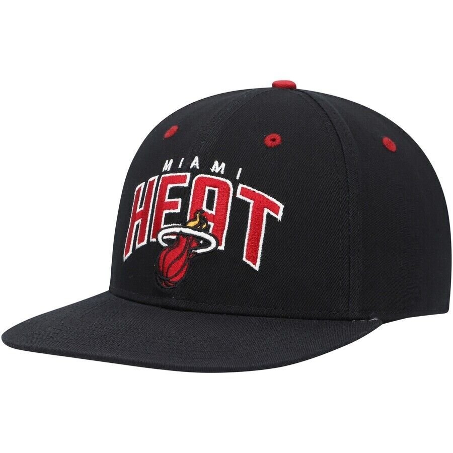 Miami Heat Hat MVP Snapback Authentic NBA Basketball Team Logo Adjustable New Cap