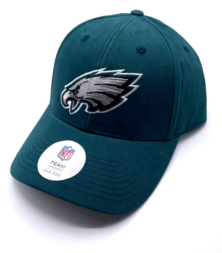 Philadelphia Eagles Hat Green MVP NFL Football Team Logo Authentic New Cap