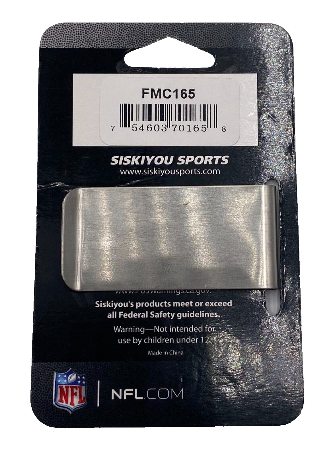 Minnesota Vikings Steel Money Clip MVP Authentic NFL Football Team Logo New