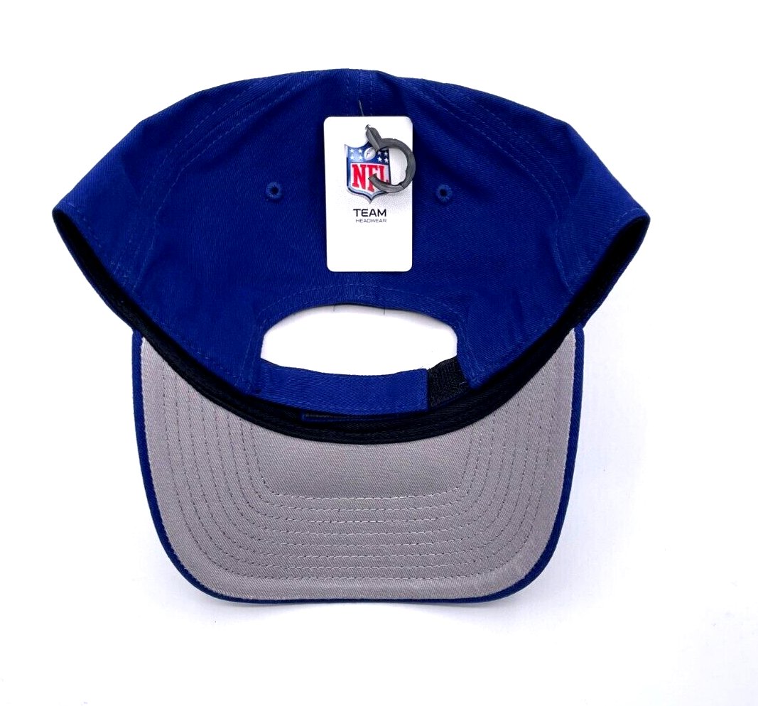 Indianapolis Colts Hat Solid Blue MVP Structured Style NFL Football Team Logo Cap New