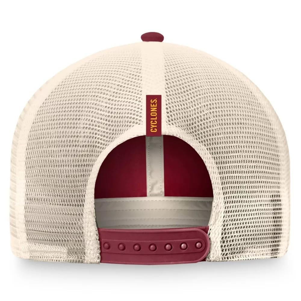 Iowa State Cyclones Hat Mesh Trucker Relaxed Fit NCAA College Football Team University Logo Cap New