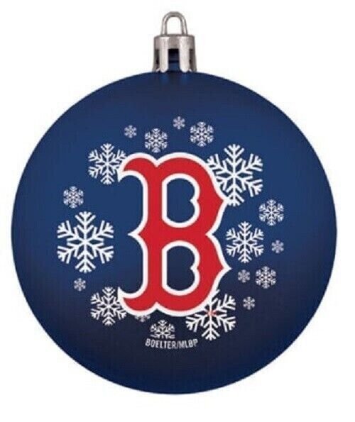 Boston Red Sox Ornament Shatterproof Authentic MLB Baseball Team Logo New