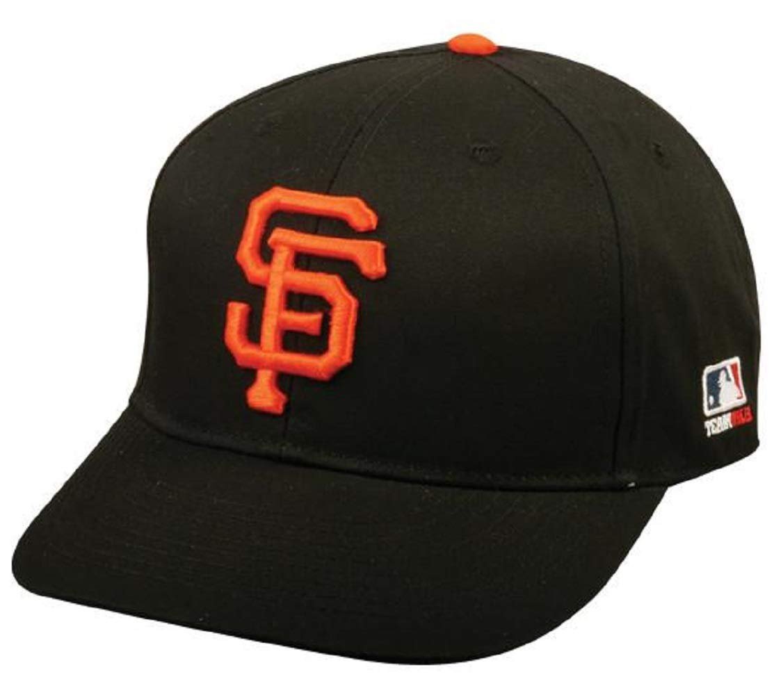 Outdoor Cap San Francisco Adult Giants Adjustable Hat Officially Licensed Major League Replica Baseball Ball Cap Black