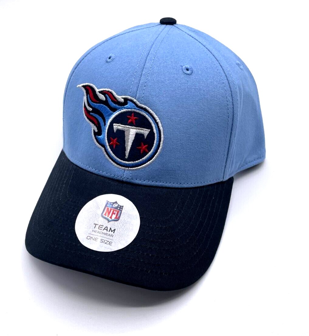 TENNESSEE TITANS TWO-TONE ADJUSTABLE HAT MVP AUTHENTIC NFL FOOTBALL TEAM CAP NEW