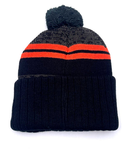 Cincinnati Bengals Beanie Hat Pom Knit Embroidered Patch NFL Football Team Logo Cap New