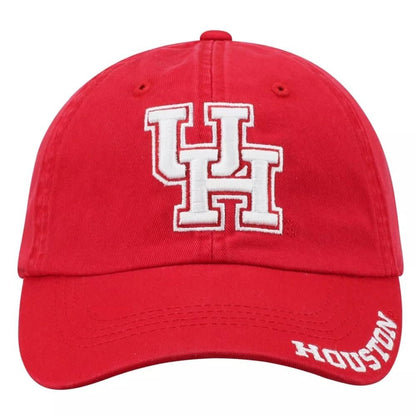 Officially Licensed University Houston Classic Edition Hat Adjustable Cougars Team Logo Relaxed Fit Embroidered Cap