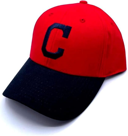 Cleveland Guardians Hat Two Tone MVP Structured Adjustable MLB Baseball Team Logo Cap New