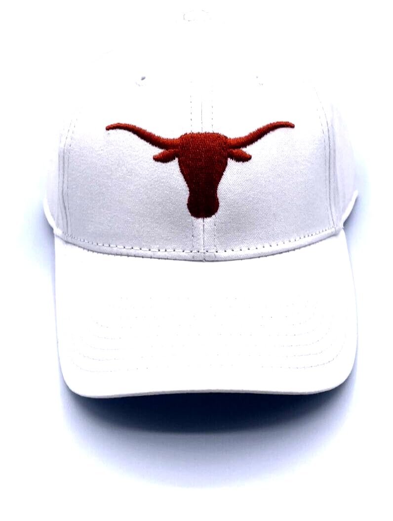 Texas University MVP Classic Edition Hat Embroidered Team Logo Adjustable Structured Cap (Charcoal)