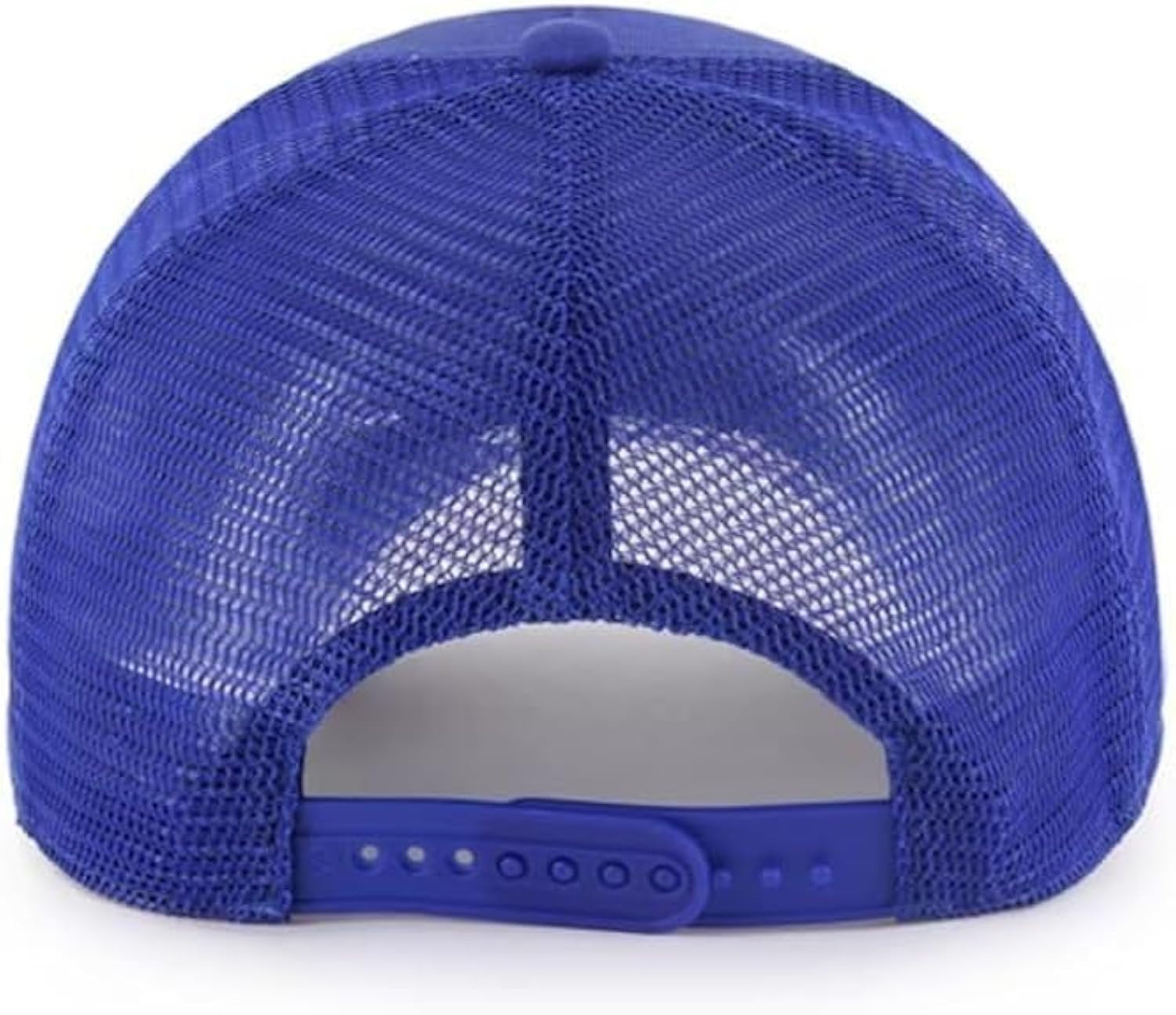 Texas Rangers Blue Mesh Trucker Hat Embroidered Structured Adjustable Sports Cap