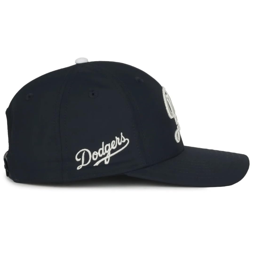 Officially Licensed Los Angeles Dodgers Baseball City Connect Classic Edition Sports Hat Navy Blue/White LA Home Team Logo Embroidered Adjustable Structured Snapback Ball Cap