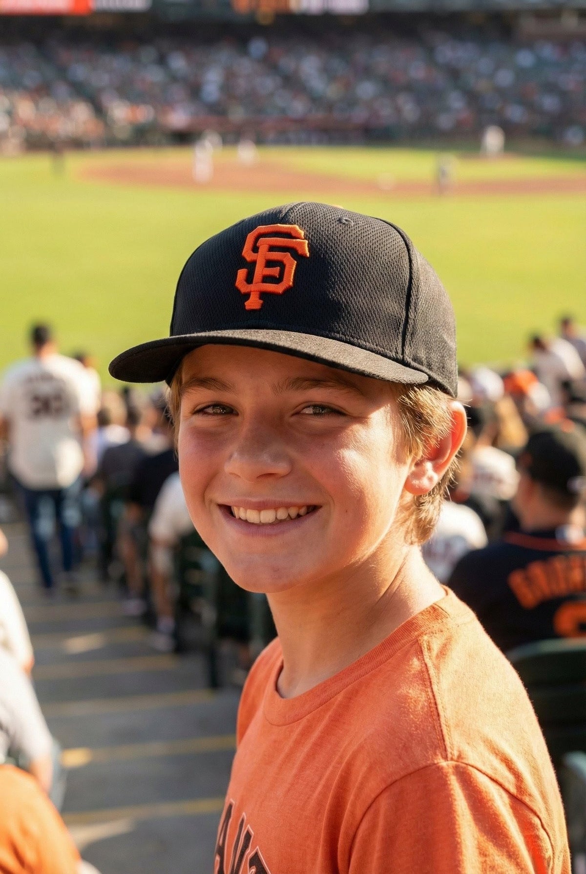 Officially Licensed San Francisco Kids Youth Baseball Hat Adjustable Classic Team Logo Cap (Black)
