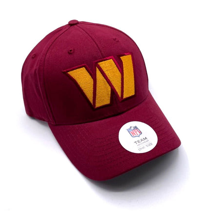 WASHINGTON COMMANDERS BURGUNDY HAT MVP AUTHENTIC NFL FOOTBALL TEAM CAP NEW