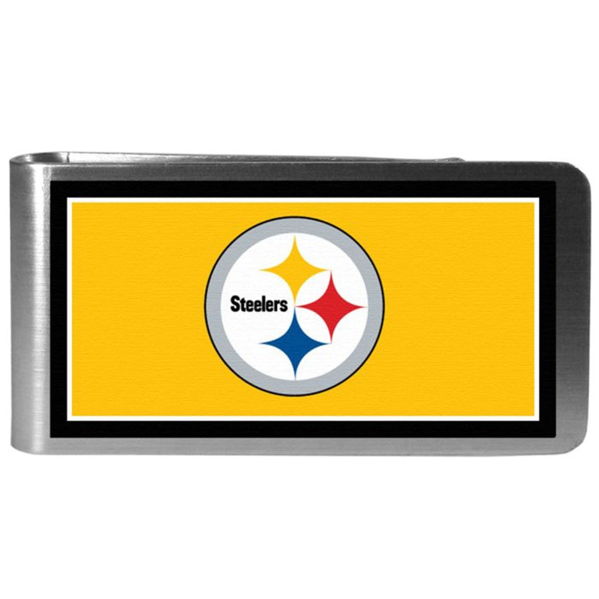 Pittsburgh Steelers Steel Money Clip MVP Authentic NFL Football Team Logo New