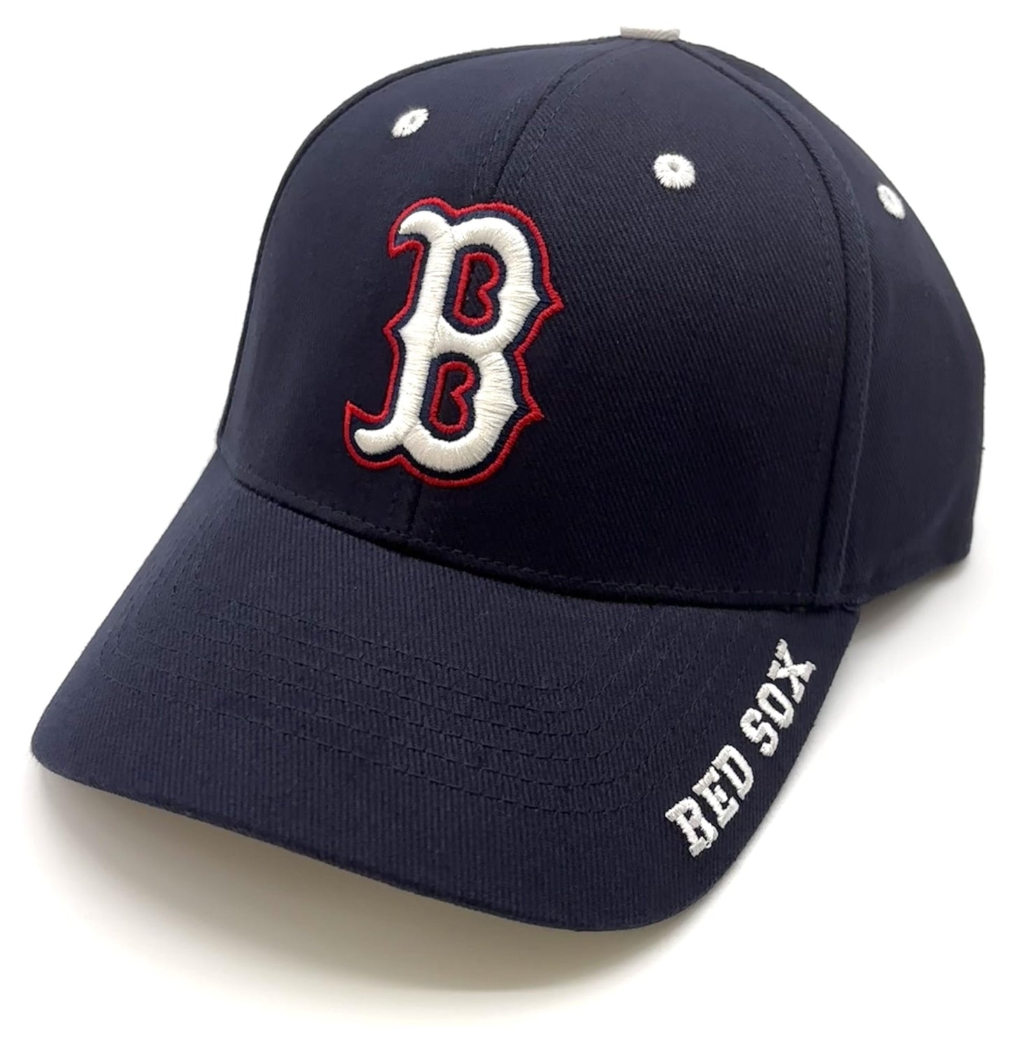 Boston Red Sox Hat Navy Blue MVP Structured Style MLB Baseball Team Logo Cap New