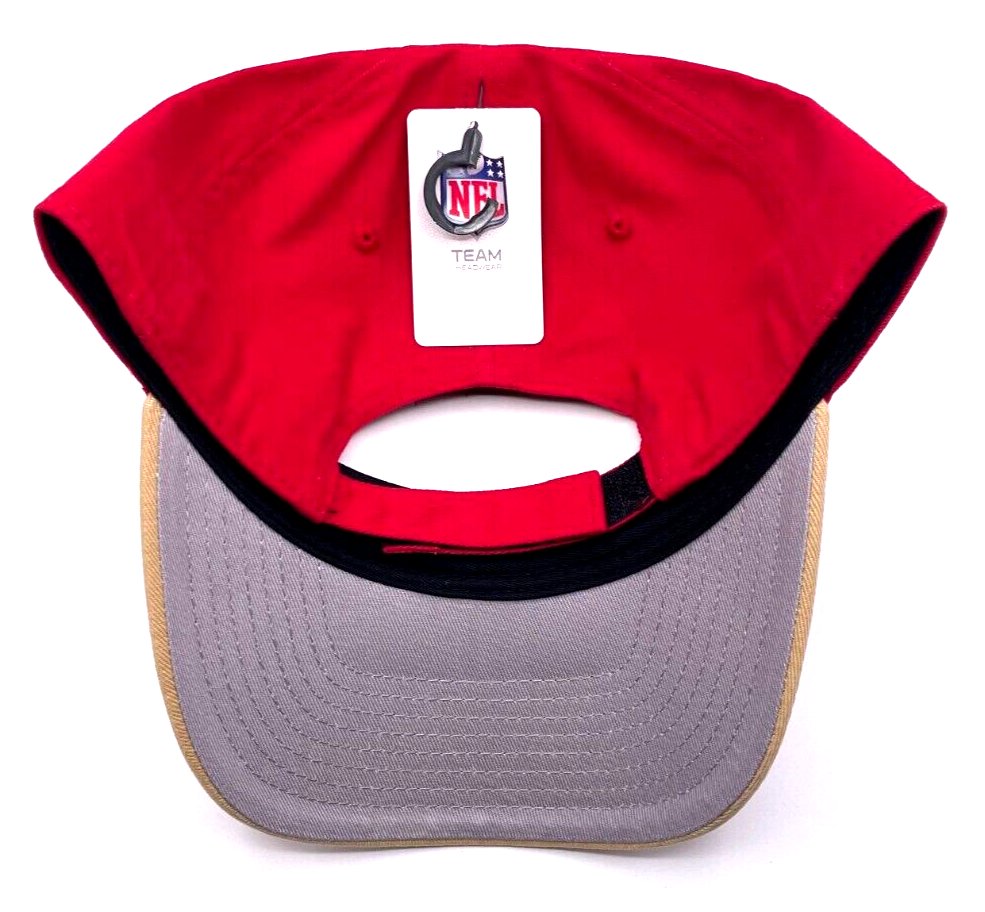 SAN FRANCISCO 49ERS HAT MVP AUTHENTIC TWO-TONE NFL FOOTBALL ADJUSTABLE CAP NEW