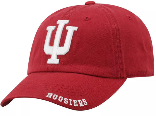 Officially Licensed University Indiana Classic Edition Hat Adjustable Relaxed Fit Embroidered Team Logo Cap