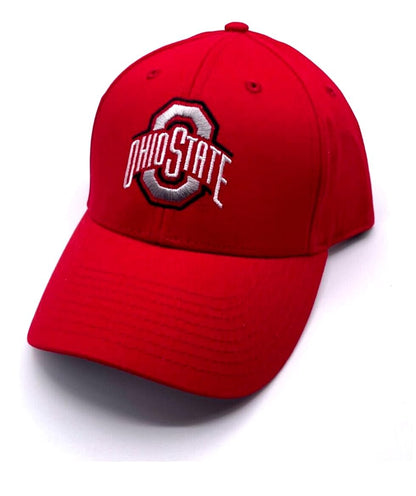 Officially Licensed Ohio State MVP Hat Adjustable Team Logo Embroidered Cap w/Pin (Gray)