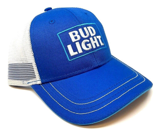 Bud Light Officially Licensed Stitched Logo Mesh Back Hat