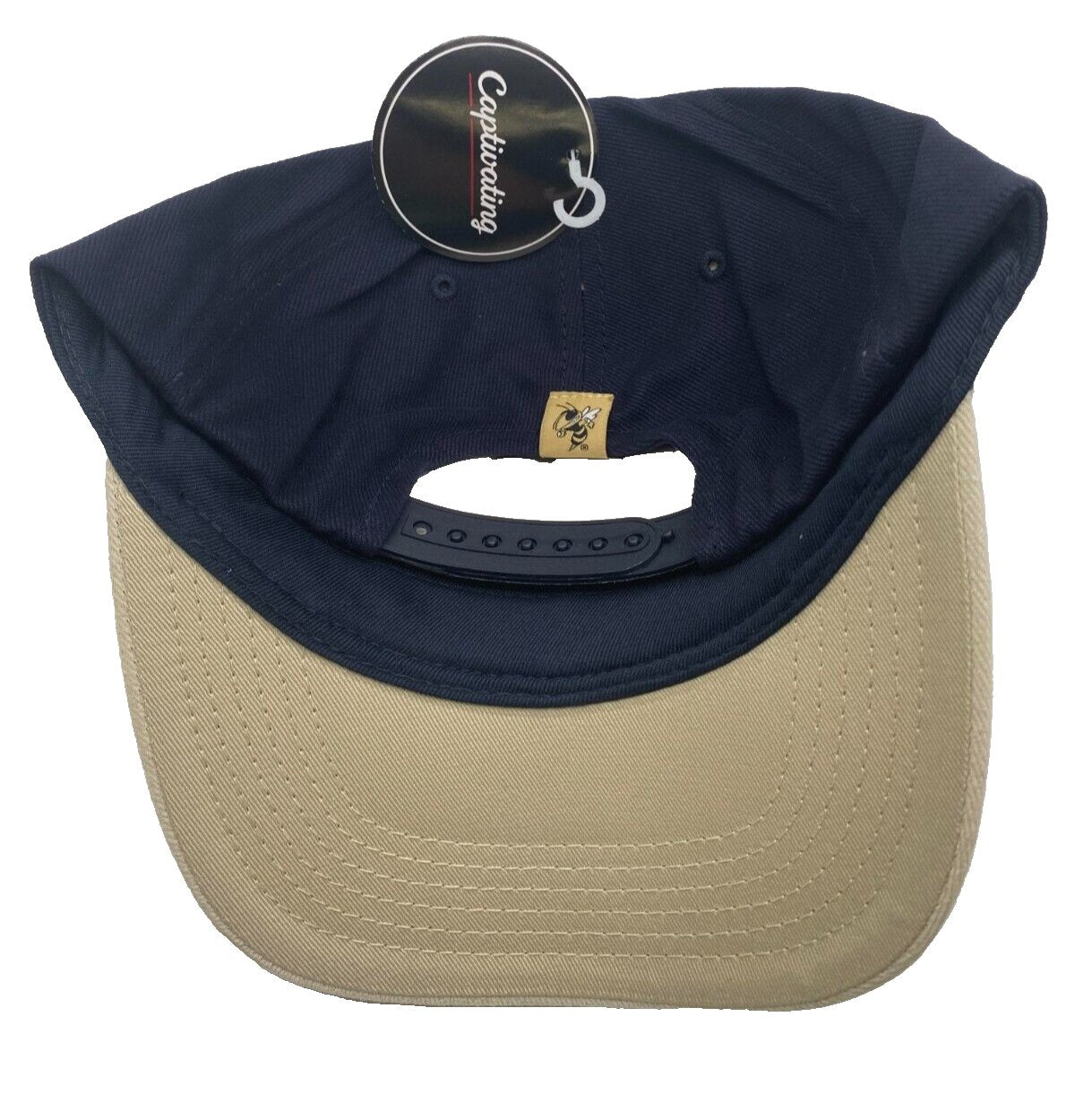 Georgia Tech Yellow Jackets Hat Two Tone Snapback NCAA College Football Team University Logo Cap New