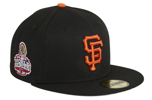 SAN FRANCISCO GIANTS HAT BLACK SNAPBACK WORLD SERIES MLB BASEBALL TEAM NEW CAP