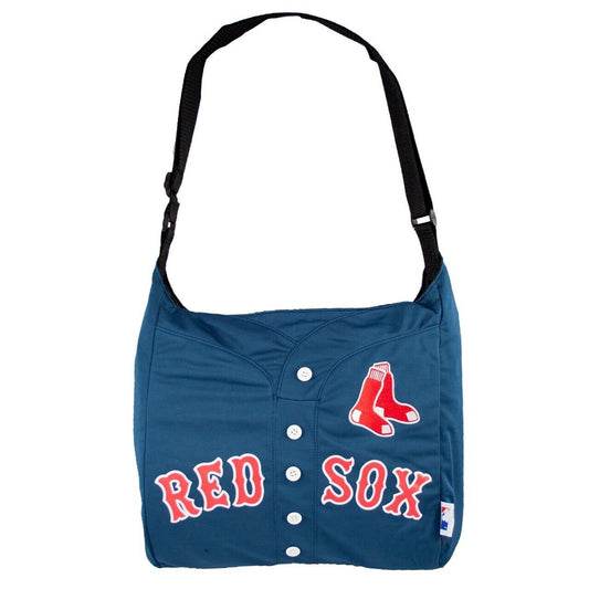 BOSTON RED SOX JERSEY TOTE BAG SPORTS VETERAN MLB BASEBALL TEAM LOGO NEW