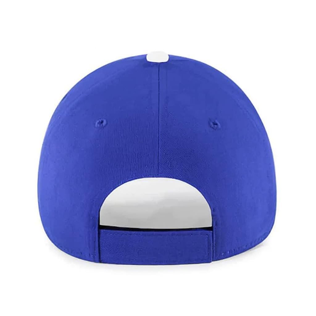 Officially Licensed Los Angeles Dodgers Youth Boys Girls Baseball Hat Classic Primary Home Team Logo Royal Blue/White MVP Adjustable LA Embroidered Kids Sports Ball Cap