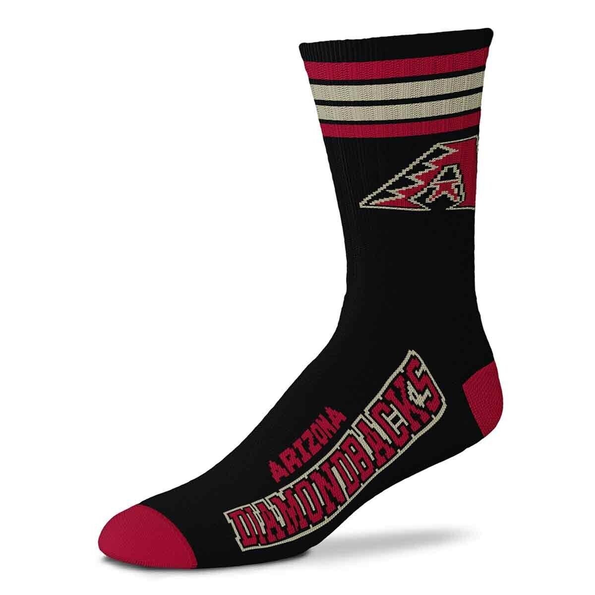 Arizona Diamondbacks Youth / Kids Crew Socks MLB Baseball Team Logo New