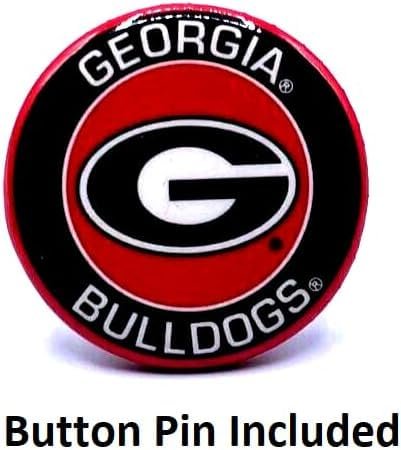 University Georgia Mesh Trucker Hat Adjustable Bulldogs Classic Team Mascot Logo Cap Multicolor