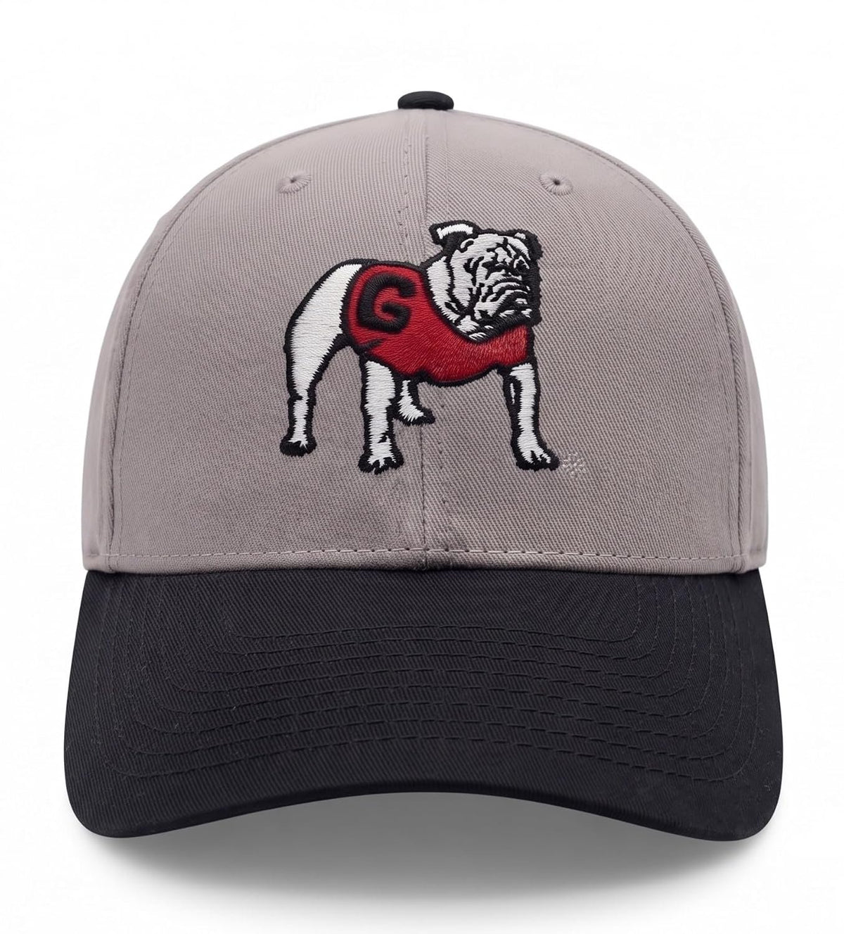 University of Georgia Two Tone MVP Hat Vivid Embroidered Bulldog Logo Cap
