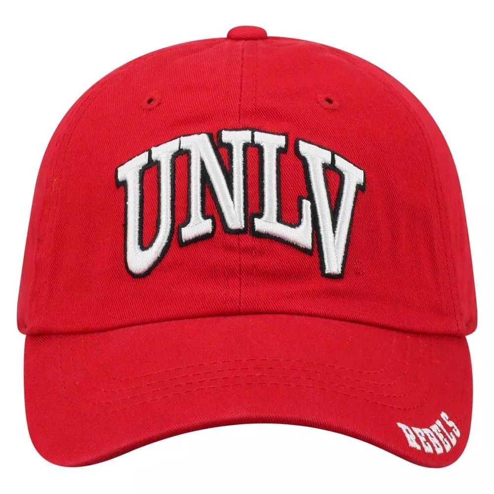 Officially Licensed University Nevada Las Vegas Classic Edition Hat Adjustable UNLV Rebels Team Logo Relaxed Fit Cap