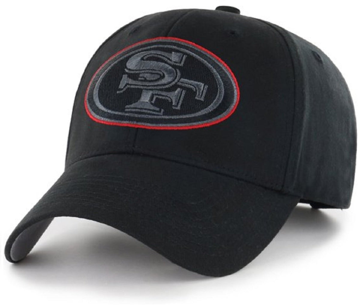 SAN FRANCISCO 49ERS BLACK HAT MVP AUTHENTIC NFL FOOTBALL TEAM ADJUSTABLE CAP NEW