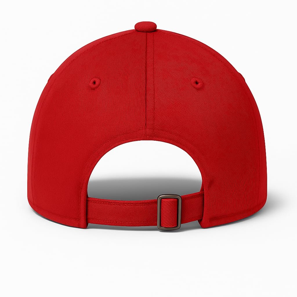 Officially Licensed University Indiana Hoosiers Relaxed Fit Clean Up Baseball Cap, Crimson Red with White Embroidered Logo, Unisex Adjustable Hat