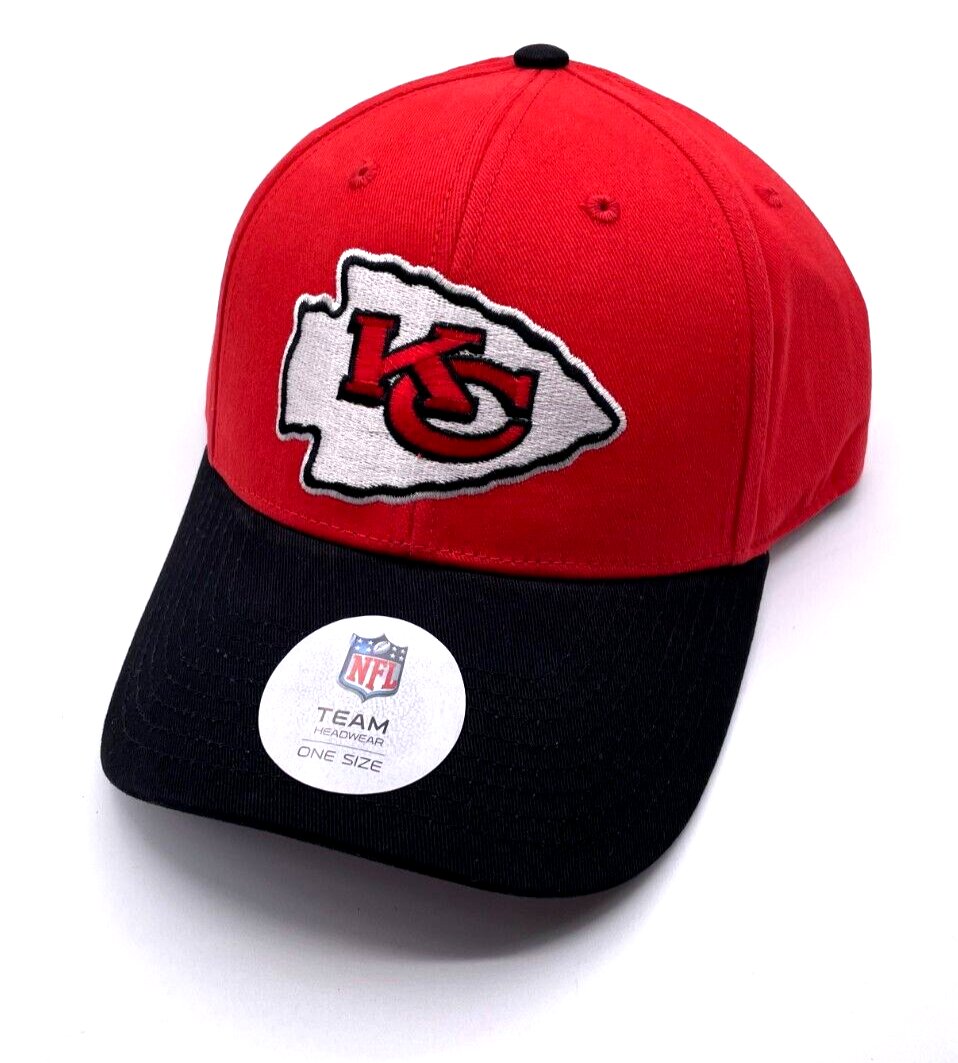 KANSAS CITY CHIEFS TWO-TONE HAT MVP AUTHENTIC NFL FOOTBALL TEAM CAP NEW