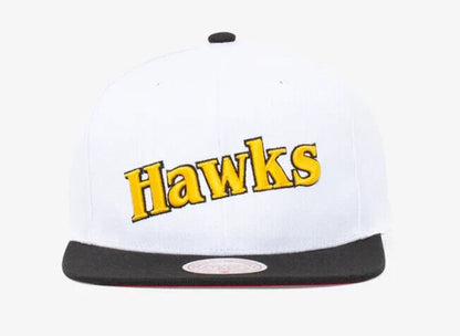 Atlanta Hawks Hat Two Tone Snapback 50th Anniversary NBA Basketball Team Cap