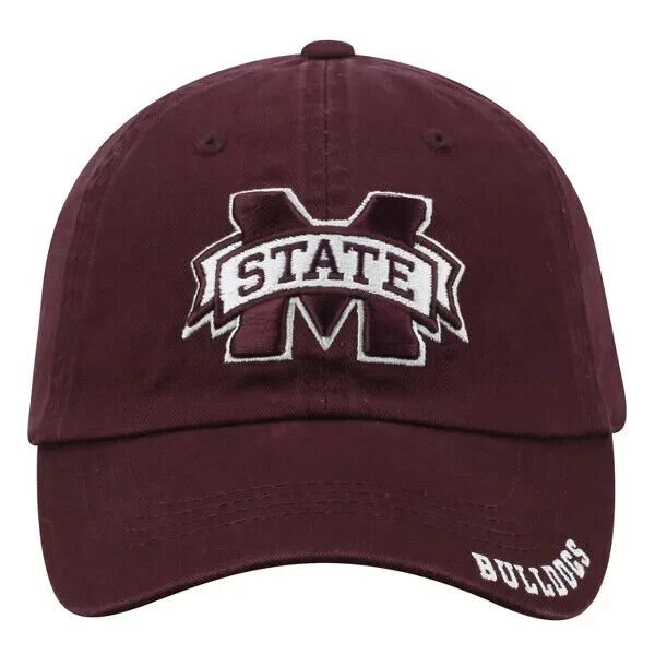 MISSISSIPPI STATE BULLDOGS RELAXED FIT HAT CAPTAIN MVP AUTHENTIC NCAA FOOTBALL