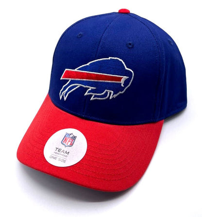 Buffalo Bills Hat Two Tone MVP Structured Style NFL Football Team Logo Cap New