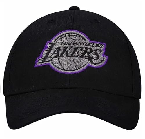 Officially Licensed Los Angeles MVP Basketball Hat Classic Edition Adjustable Team Logo Embroidered Black Cap