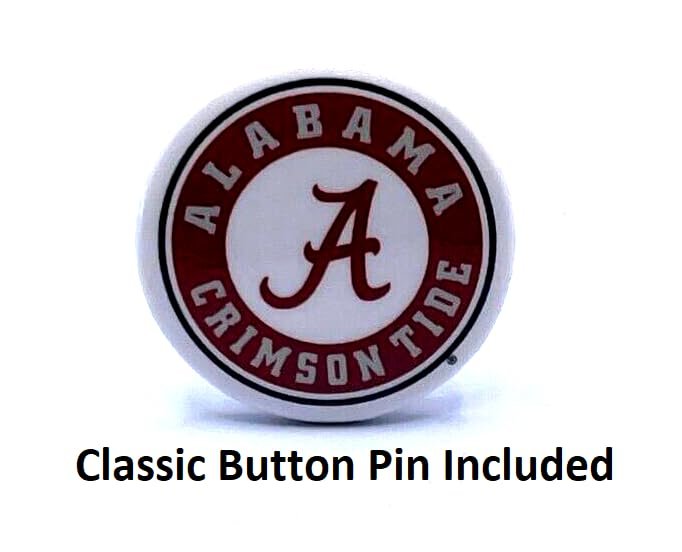 Alabama University Mesh Trucker Crimson Hat Classic Adjustable Team Logo Snapback Cap (Crimson)