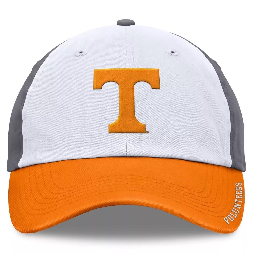 Officially Licensed Tennessee University Hat Classic Relaxed Fit Adjustable Vols Embroidered Team Logo Multicolor Cap