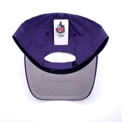 MINNESOTA VIKINGS PURPLE NFL FOOTBALL AUTHENTIC CLASSIC TEAM LOGO CAP NEW