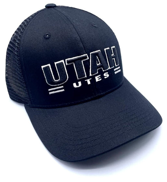 Utah Hat Classic Utes Adjustable Mesh Trucker Cap Multicolor