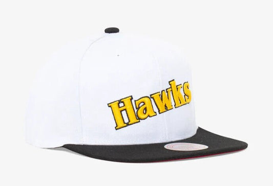 Atlanta Hawks Hat Two Tone Snapback 50th Anniversary NBA Basketball Team Cap