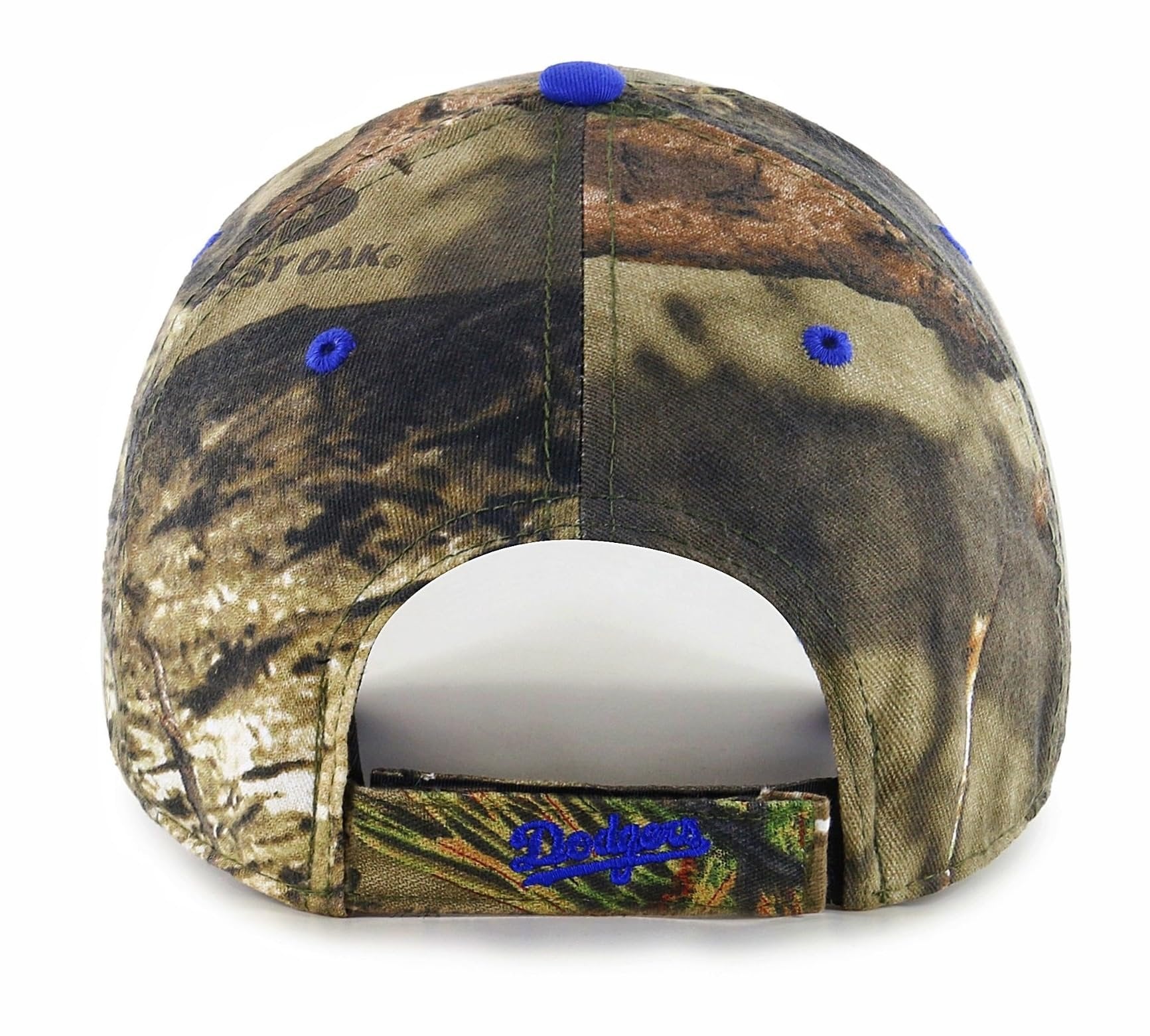 Officially Licensed Los Angeles Baseball Camouflage Hat Classic LA Blue Team Logo Adjustable MVP Structured Embroidered Cap