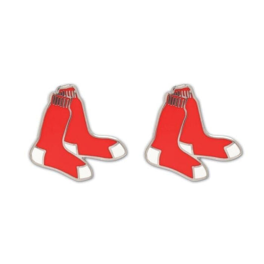 BOSTON RED SOX STUDDED EARRINGS JEWELRY MLB BASEBALL SPORTS TEAM WOMEN'S NEW