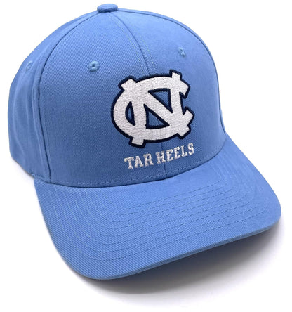 North Carolina MVP Hat Classic Tar Heels Adjustable Team Logo Cap (Blue)