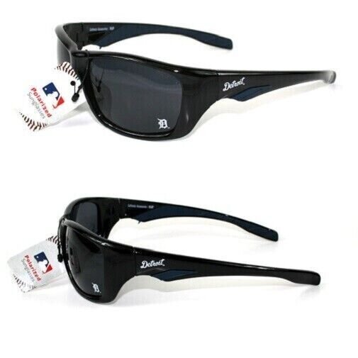 DETROIT TIGERS SUNGLASSES SPORTS UV PROTECTION MLB BASEBALL TEAM LOGO NEW