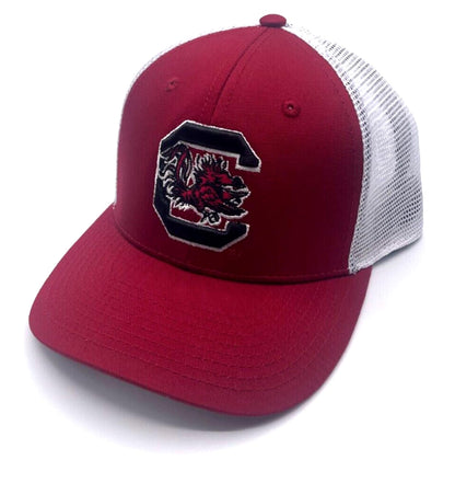 Officially Licensed University South Carolina Hat Adjustable Mesh Trucker Gamecocks Embroidered Cap Multicolor