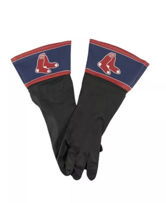 BOSTON RED SOX TEAM DISH GLOVES KITCHEN ESSENTIALS MLB BASEBALL TEAM LOGO NEW